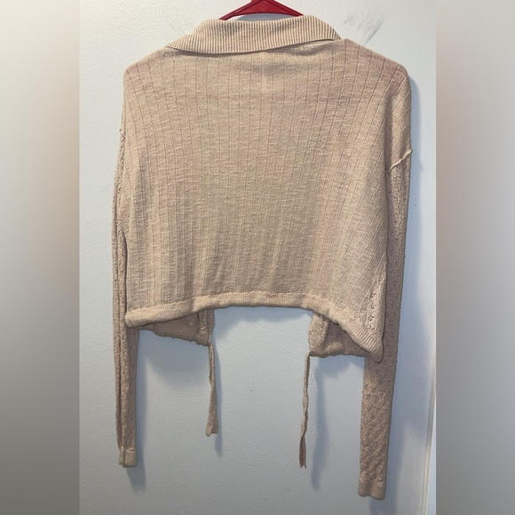 Free People Betty Tie Cardigan Sweater Size XS - Picture 7 of 7